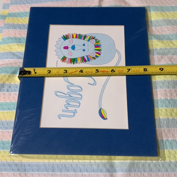 “LOGAN” PRINT - Ready for Framing/ Prefect addition to your child’s room - Picture 6 of 7